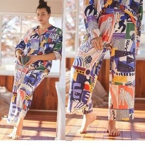 Anthropologie Marcello Velho Flannel Pajama Pants